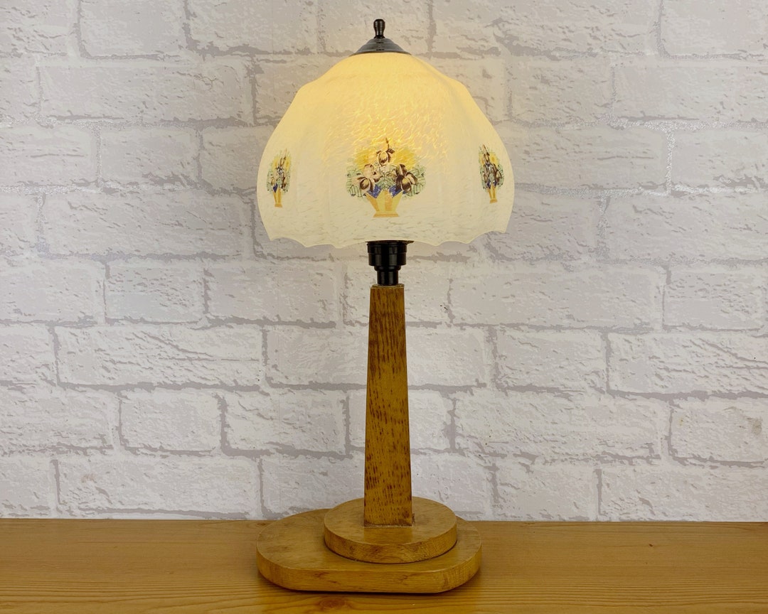 Vintage Wood Lamp Base Wood Lamp Vintage Lamp Wood Light Etsy