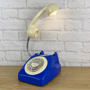 Blue Lamp, Retro Desk Lamp