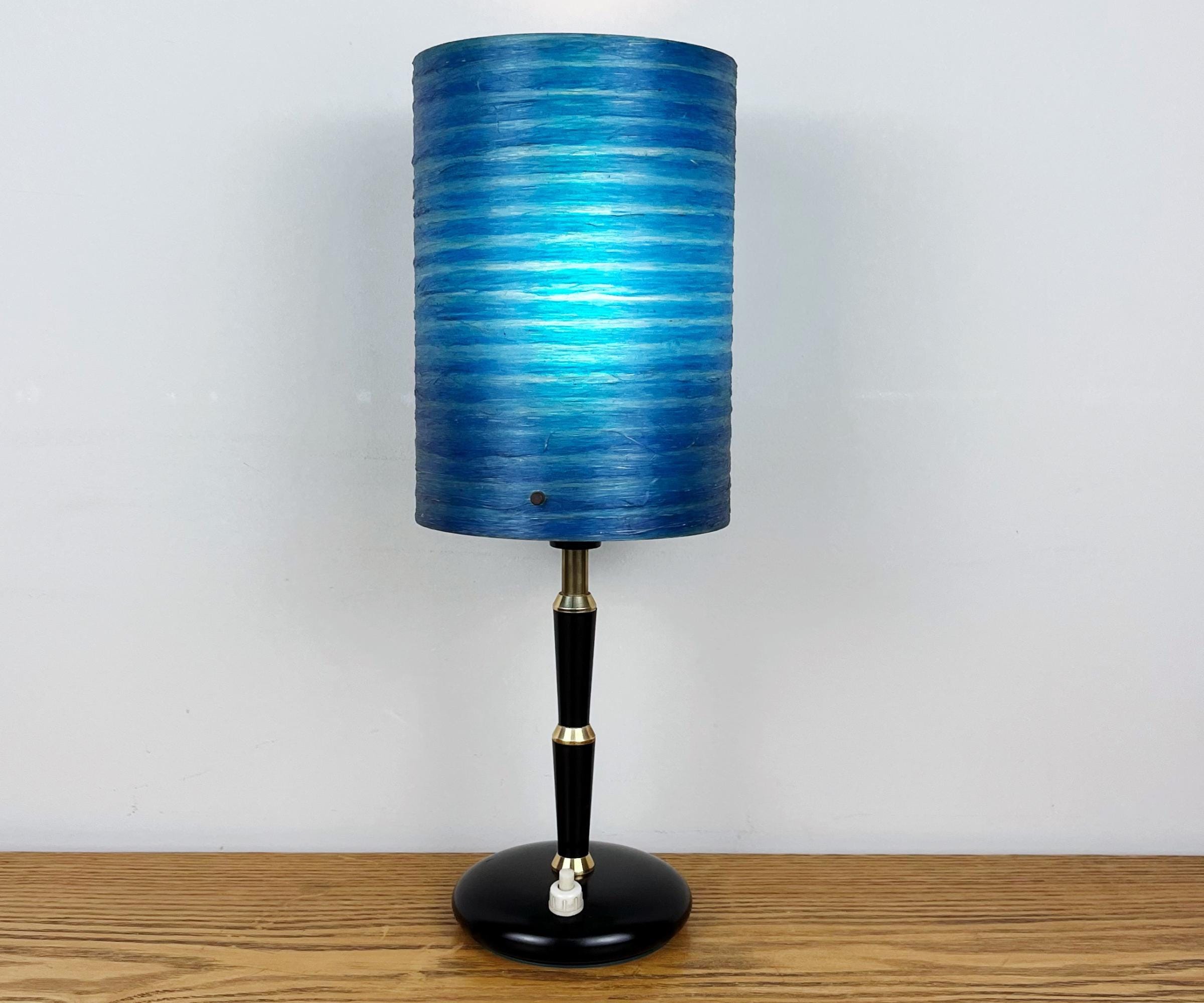 Vintage 50s Fiberglass Lamp - Etsy Australia