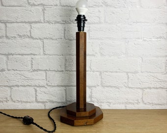 12cm OD 5cm ID Wooden Lamp Bases Vintage Bulb Bases for DIY Ceiling Table Lamp 