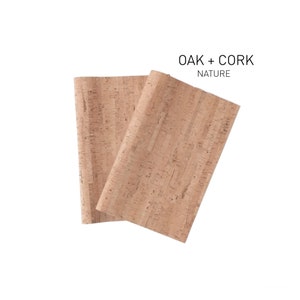 Cork fabric, cork, cork leather, vegan leather, natural cork, cork textile, cork from Portugal, vegan, fabric, cork by the meter, sewing, textile, DIY, nature