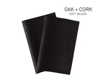 Cuero de corcho, tela de corcho, corcho al metro, corcho para coser, coser con corcho, corcho negro, tela de corcho negro, negro, corcho de Portugal, negro
