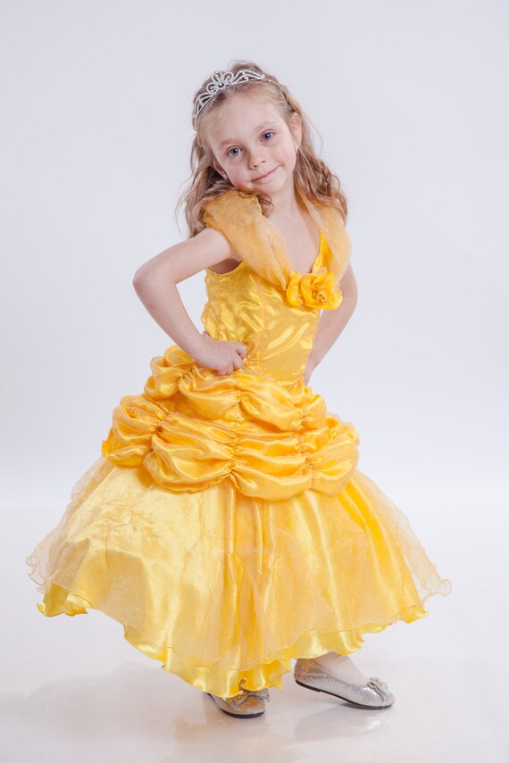 princess belle yellow dress