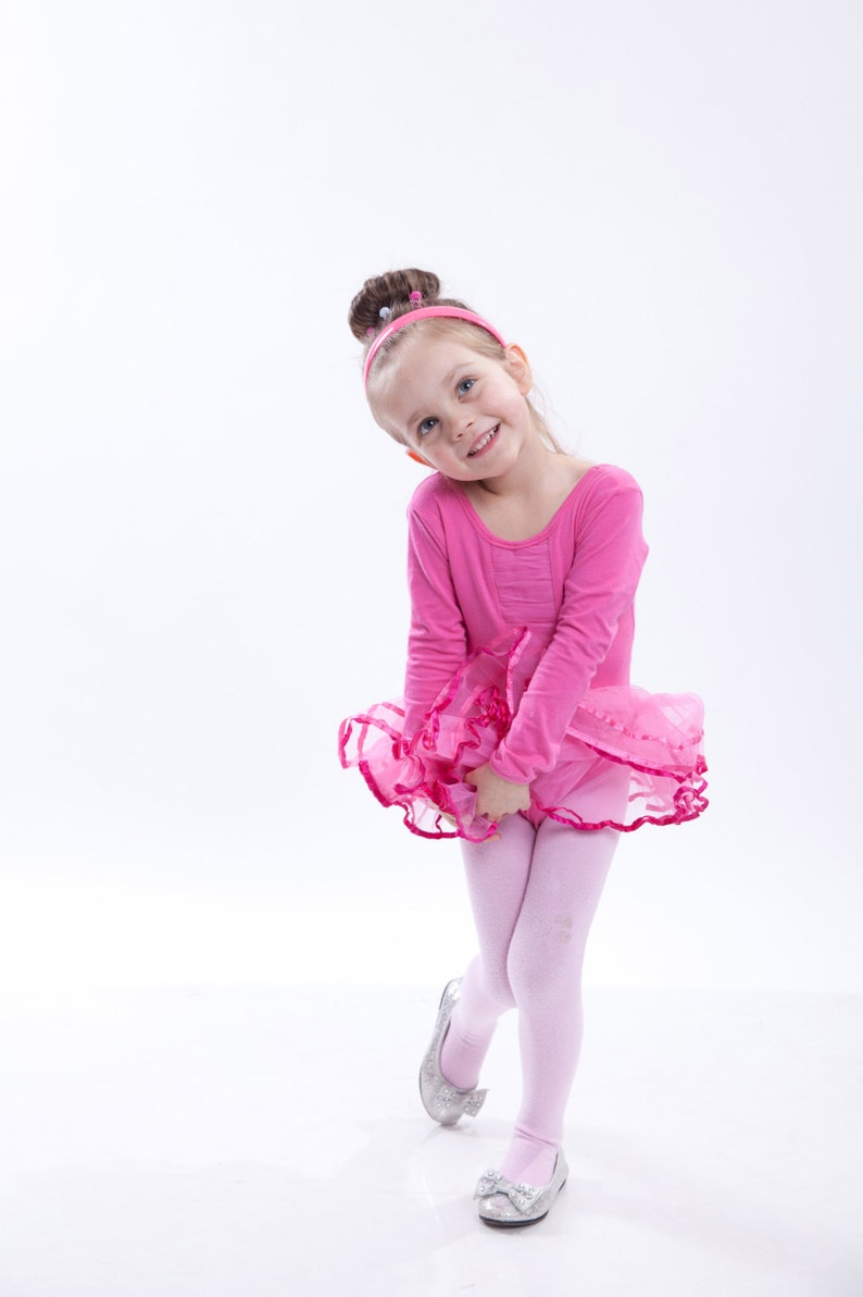 Girls Leotard Tutu Leotard Toddler Girl Leotard Long Sleeve Etsy