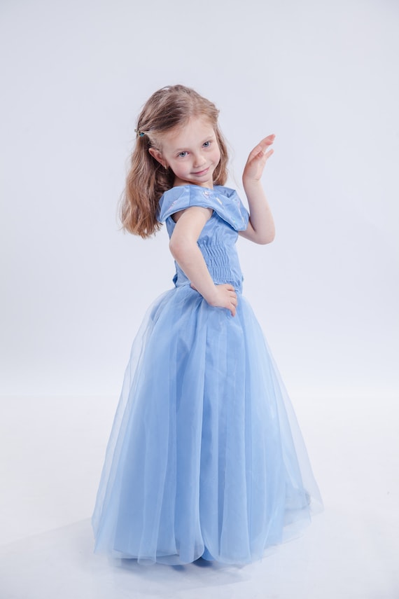 princess dress blue
