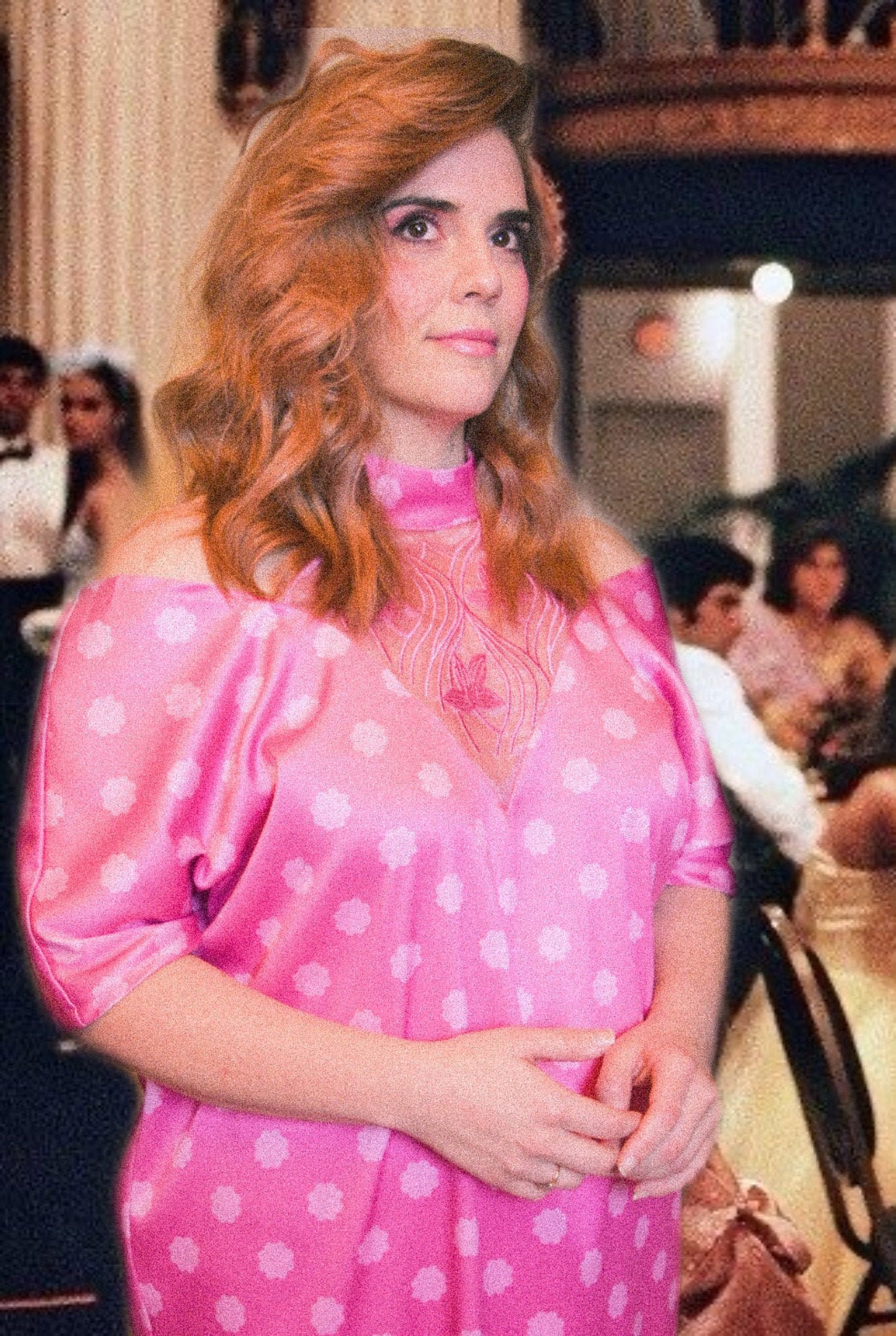 pretty in pink dress