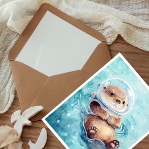 Ottermis II Art Print | North Post Club Snail Mail