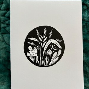 Carte de correspondance Prairie