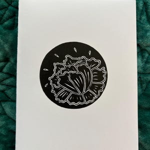 Carte de correspondance succulente