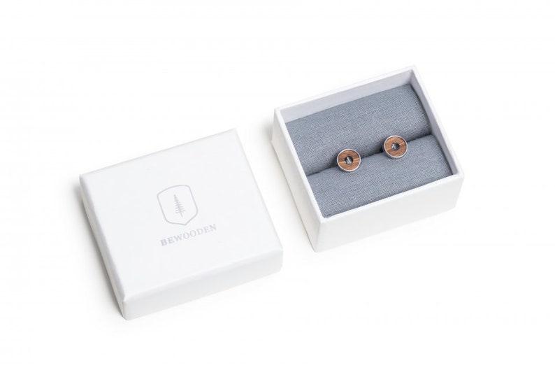 Lini Earrings Circleearringsbewoodengiftjewelrywooden earrings