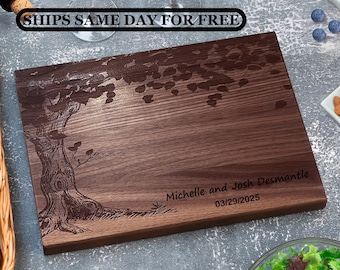 Personalized Cutting Board - Engraved Cutting Board, Custom Cutting Board, Wedding Gift, Closing Gift. Housewarming Gift, Anniversary Gift