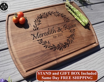 Personalized Cutting Board - Custom Cutting Board, Engraved Cutting Board, Wedding Gift, Housewarming Gift, Anniversary Gift 5