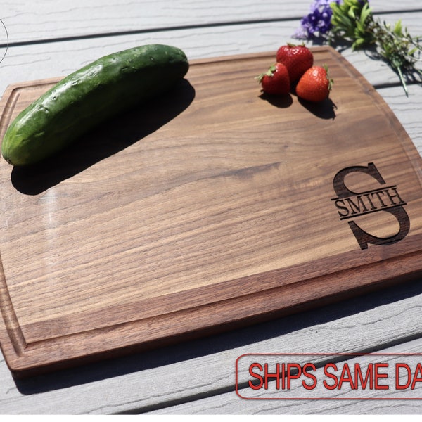 Board, Cutting Board, Wood Cutting Board, Wedding Present, Personalized Cutting Board, Wedding Gift, Custom Board 1