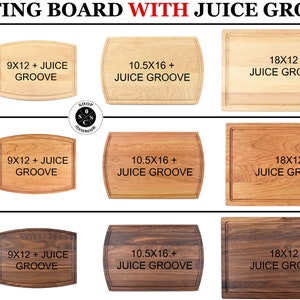 Personalized Cutting Board Custom Cutting Board, Engraved Cutting Board, Wedding Gift, Housewarming Gift, Anniversary Gift 6 image 6