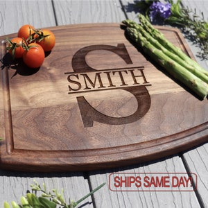 Personalized Cutting Board - Engraved Cutting Board, Custom Cutting Board, Wedding Gift, Housewarming Gift, Anniversary Gift, Closing Gift P