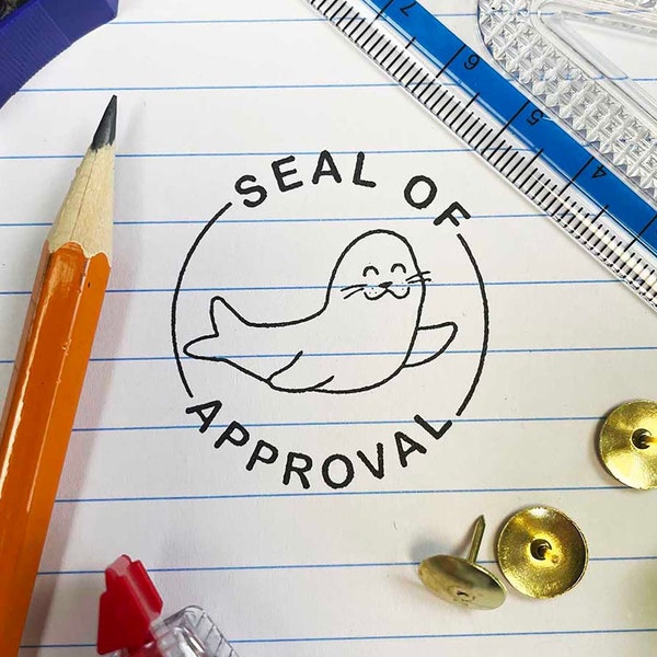 Stamp of Approval Stamp Etsy