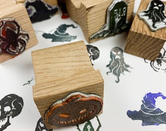 Halloween stamps | Halloween set | Spooky crafts | Scary stamp set | Halloween crafts