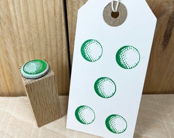 Golf ball stamp