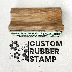 Aangepaste stempel | Eco-vriendelijke aangepaste rubberen stempel | aangepaste inktstempel | aangepaste stempel | rubberen stempel | inktstempel | grote postzegel | kleine stempel