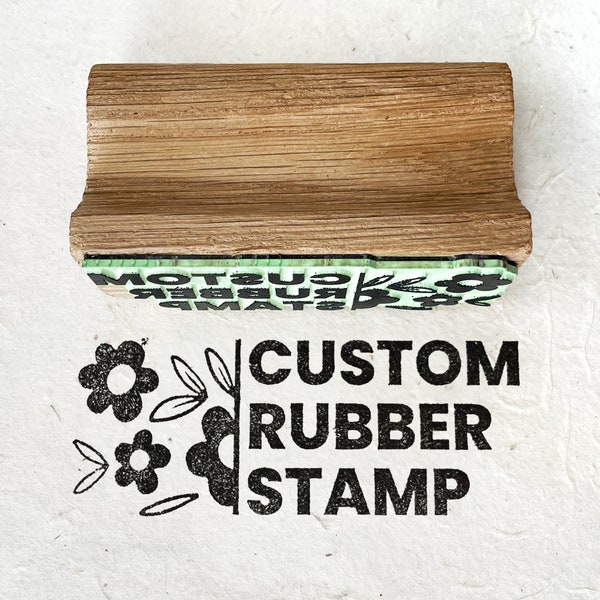 Custom stamp | Eco-friendly custom rubber stamp | custom Ink stamp | custom stamper | rubber stamp | ink stamp | large stamp | small stamp