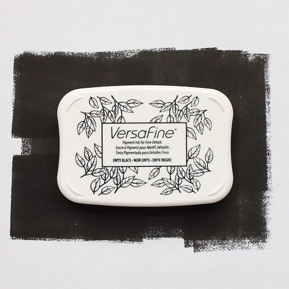 Versafine Ink Pad Onyx Black Etsy