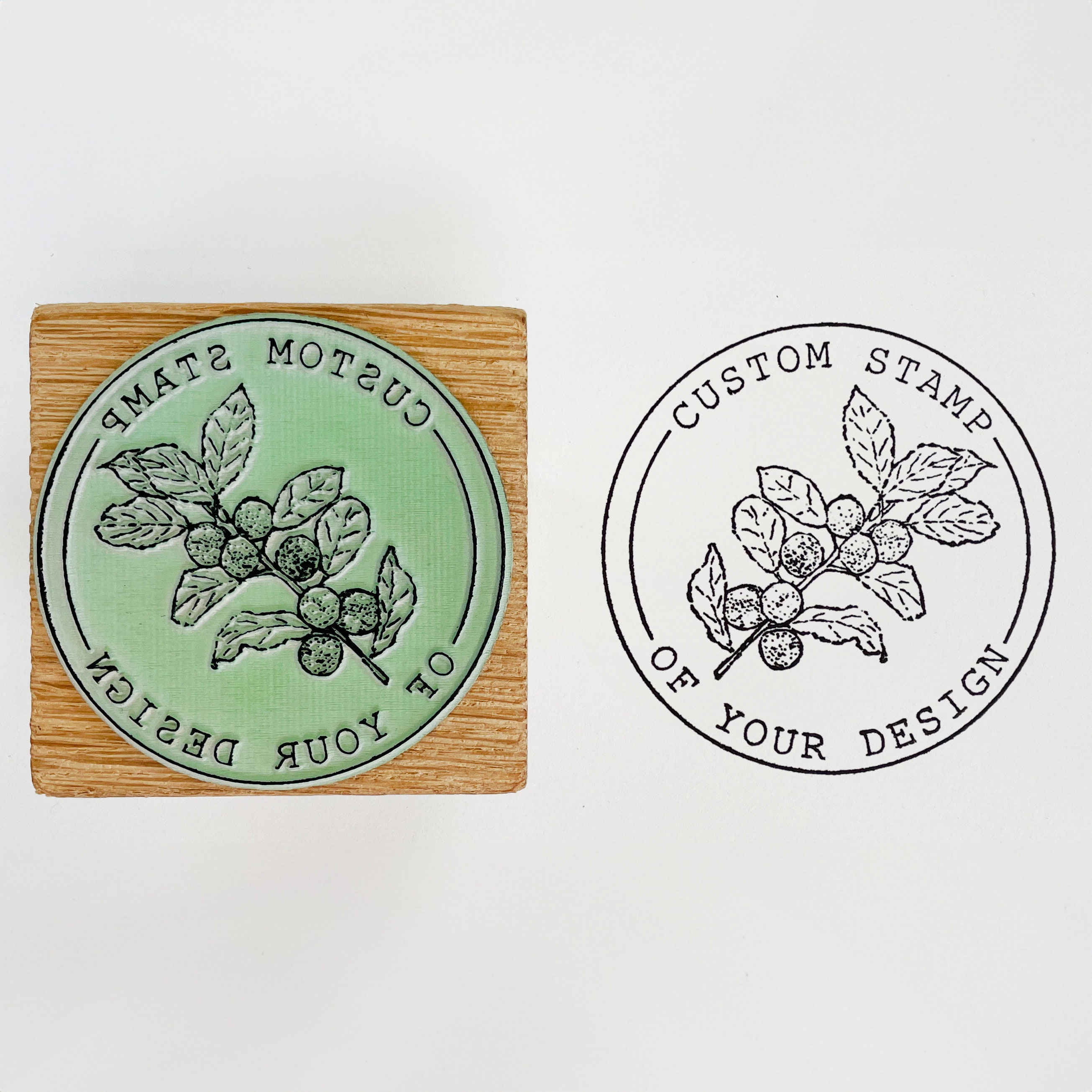 Custom 5 Line Rubber Stamp - Simply Stamps