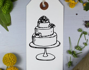 Wedding Cake Stamp