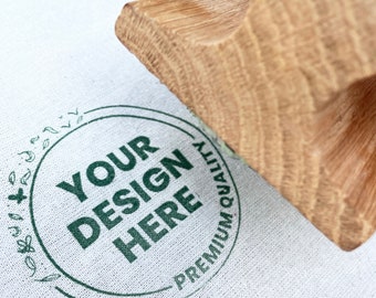 Timbro con logo / Timbro personalizzato ecologico con logo / Timbro aziendale / Timbro per imballaggi / Timbro per cancelleria / Timbro per aziende / Timbro per branding