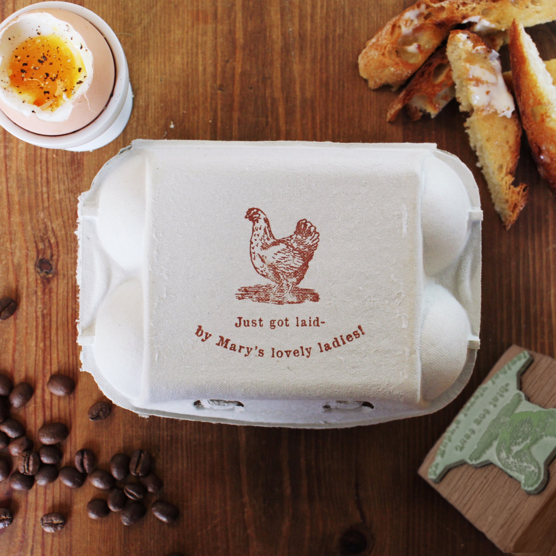 Egg box stamp | Hens eggs stamp | egg stamp | Custom egg box | Chicken stamp | egg carton labels | personalised egg carton | egg box labels