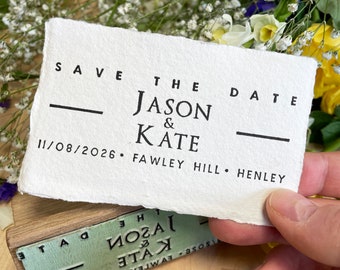 Wedding Stamp | Save The Date Stamp | Wedding RSVP Stamp | Wedding Stamper | Wedding Rubber Stamp | Modern Wedding Invite