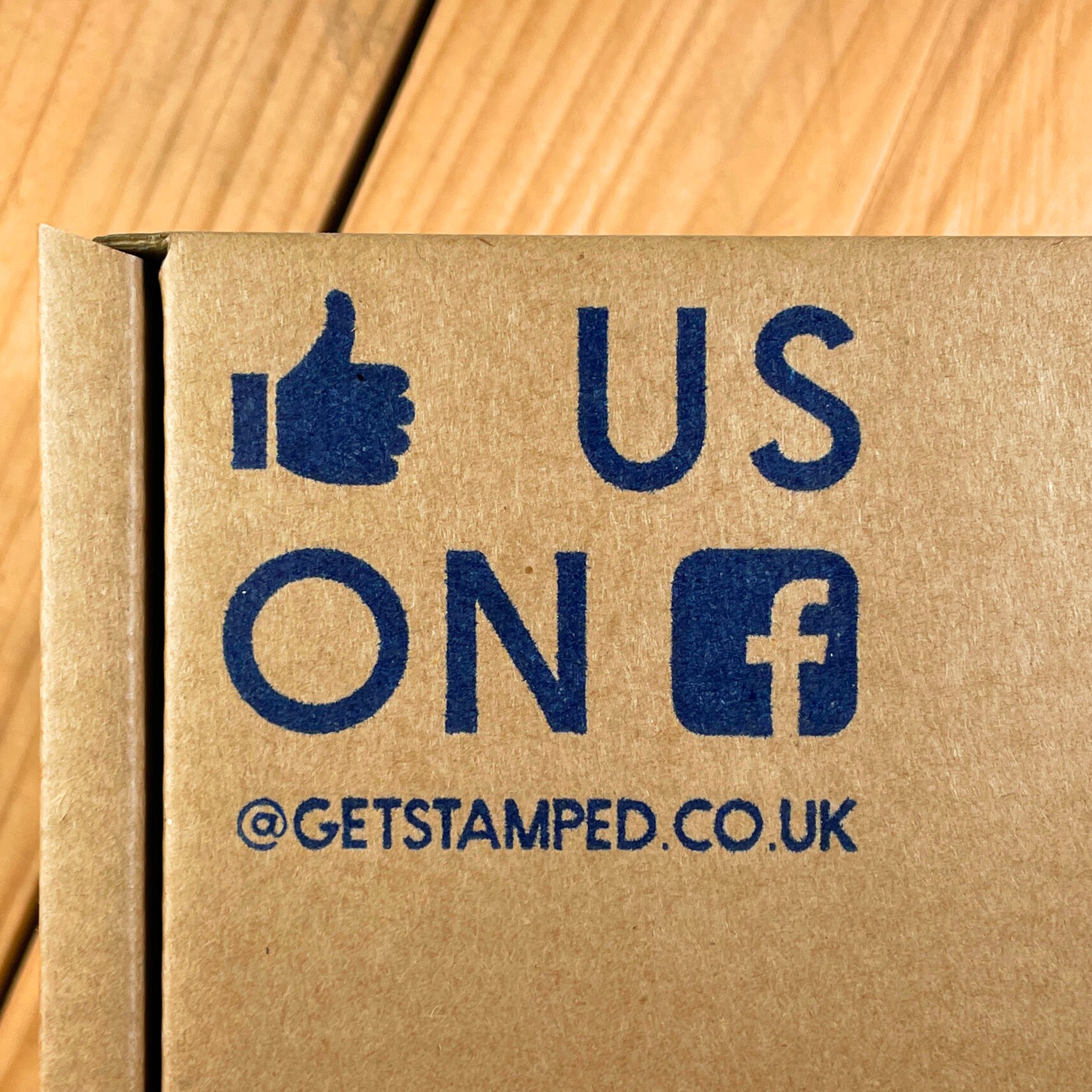 Facebook stamp, Like us stamp, emoji stamp, social media stamp, follow us stamp, stamp for business