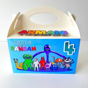 Garten of Banban Favor Boxes, garten of banban party decor, garten of banban birthday