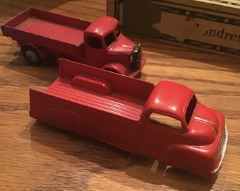 Antique Toy Truck Etsy