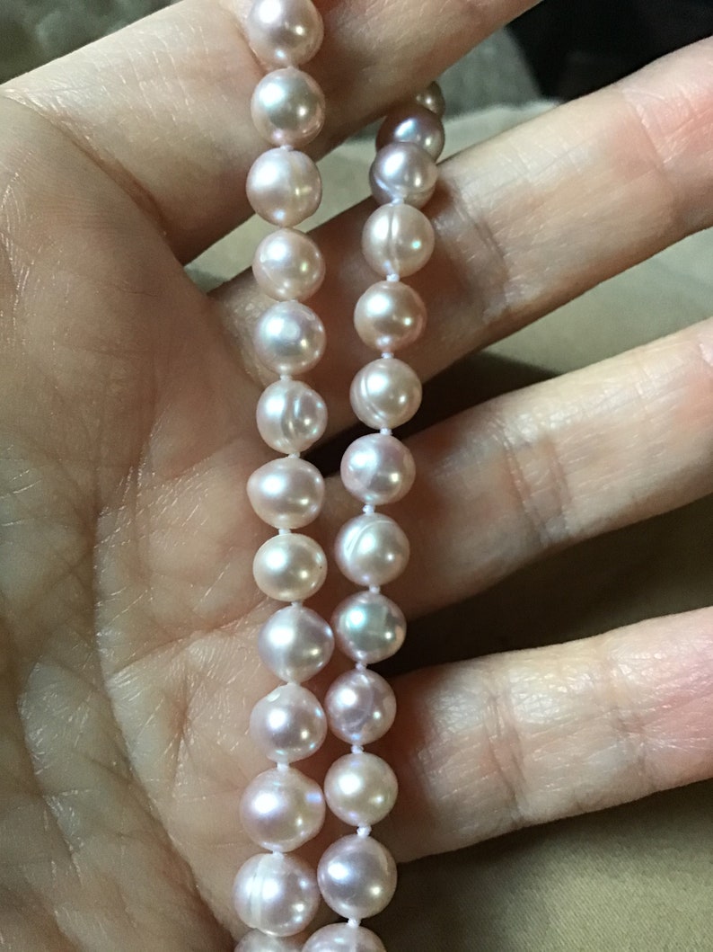real pearl necklace for sale