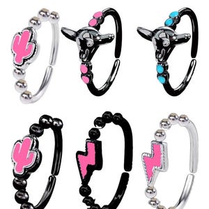 6 Pack Ear/Nose/Lip Piercing Variety Pack