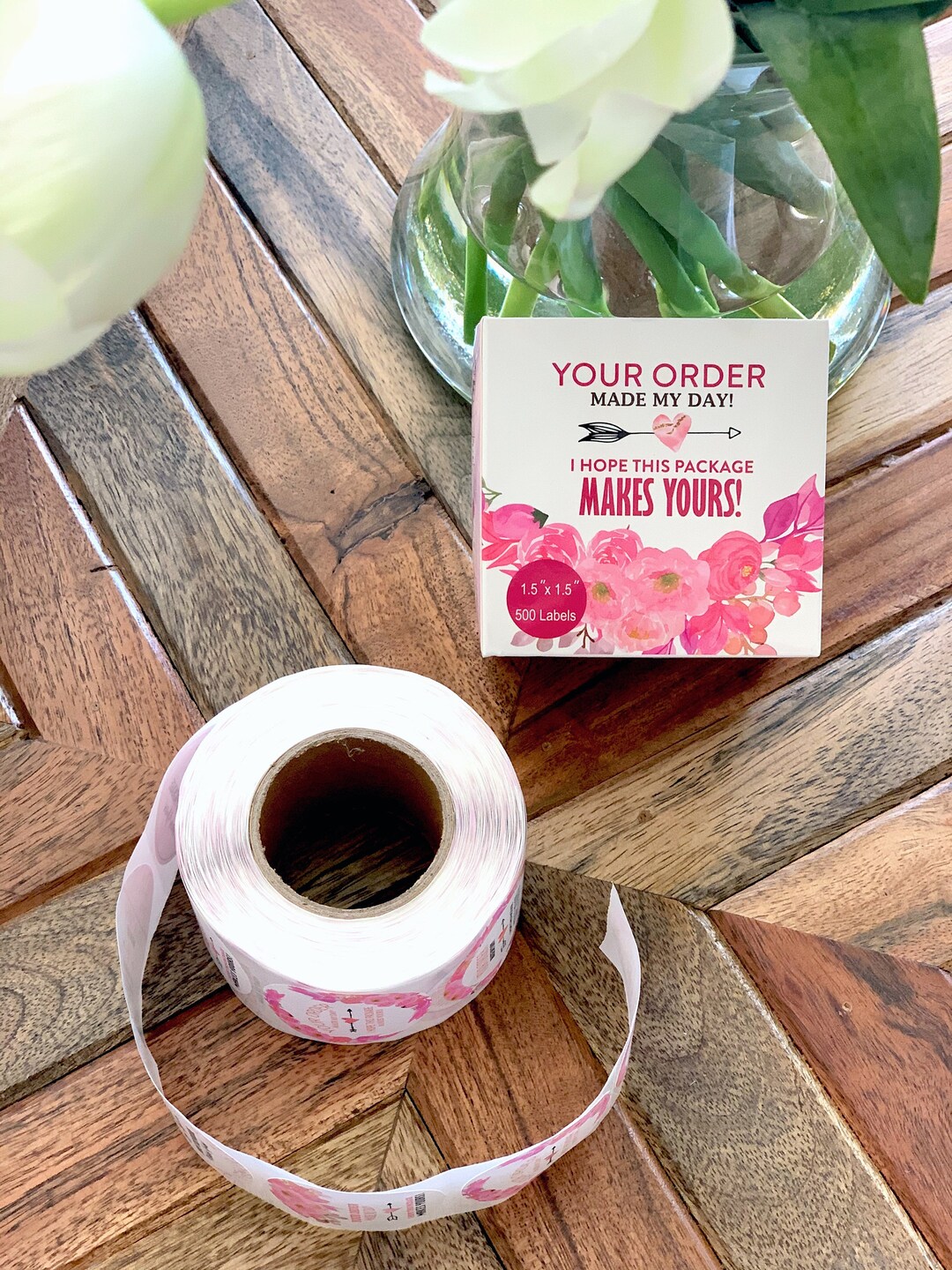 Thank You for Your Order Stickers for Small Businesses 500 Quantity ...