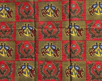 african wax print, WAX cotton fabric
