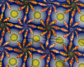 Afrykańska tkanina woskowana z Burkina Faso – idealna na dodatki i odzież