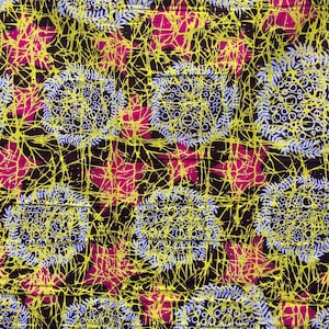 african wax print, WAX cotton fabric