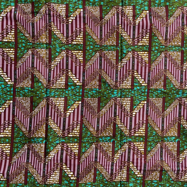 afrikanischer Wachsdruck, afrikanischer Stoff, WAX cotton fabric