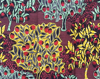 NEW 2025 - African Wax Fabric from Burkina Faso - Perfect for accessories and clothing - Very original design