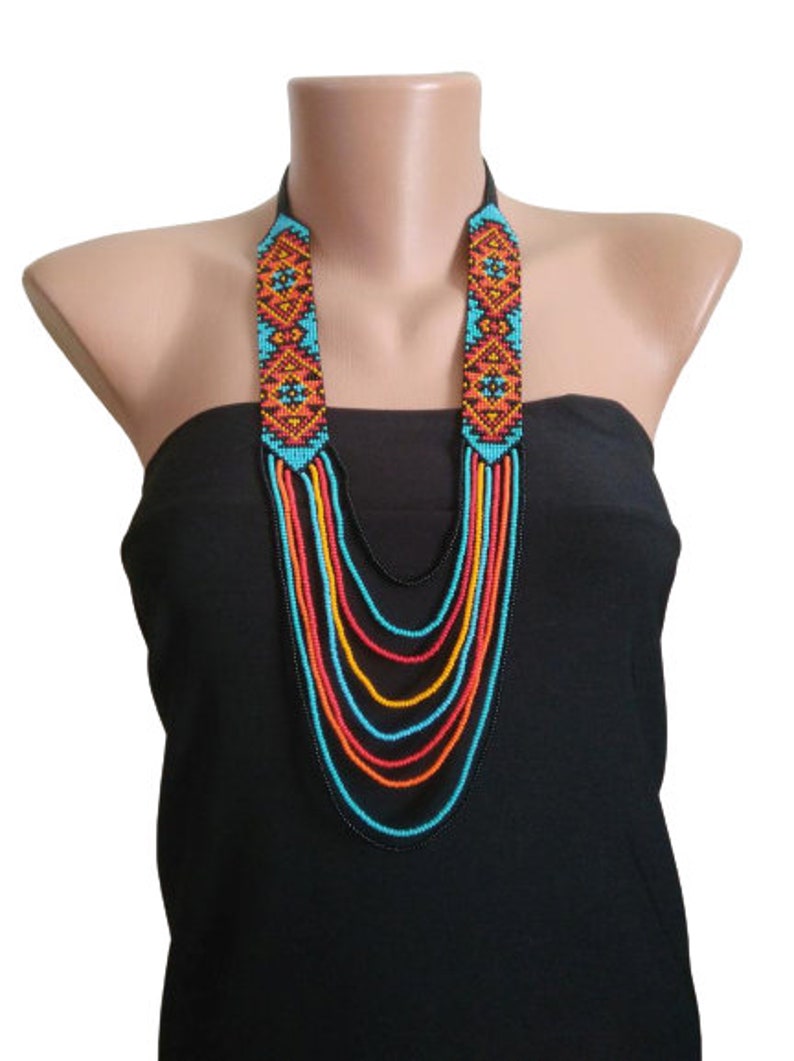 Princess Club Double Circles Ethnic Necklace