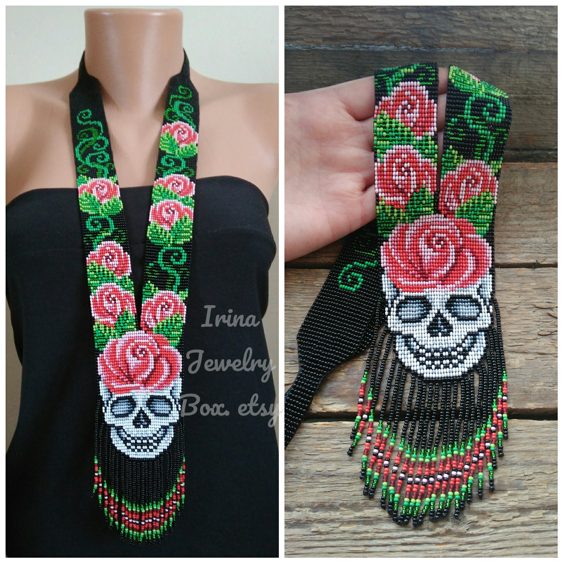 3D Skull Beads Multi Colors, Gothic Halloween Jewelry Making Craft Bea –  The Old Grainery