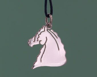 Charm Cavallo - Pendentif cheval argenté 925 - collier cheval - pendentifs idée cadeau - pendentifs animalier