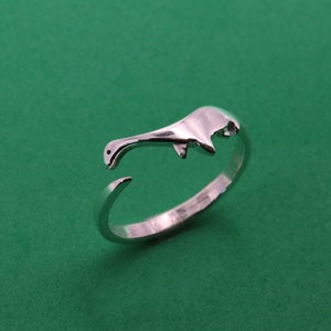 Dinosaur Ring - Unisex Dinosaur Ring - Brontosaurus Jewel - Lochness Monster Ring Man Woman and Child