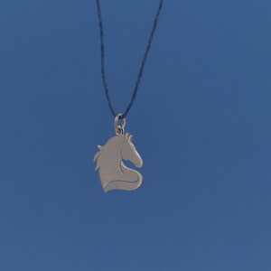 Collana da donna in argento Sterling con ciondolo a ferro di cavallo per ragazze e ragazze, con zirconi cubici e ciondolo a forma di ferro di cavallo, per amanti dei cavalli, anniversario