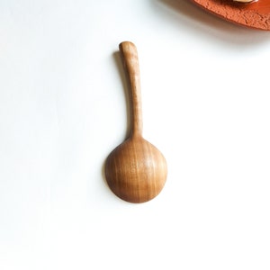 Have a Coffee scoop and coffee will be always good. Traditional handcrafted HQ Walnut wood measuring spoon image 5