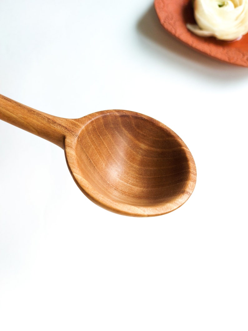 Have a Coffee scoop and coffee will be always good. Traditional handcrafted HQ Walnut wood measuring spoon image 8