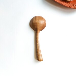 Have a Coffee scoop and coffee will be always good. Traditional handcrafted HQ Walnut wood measuring spoon image 3