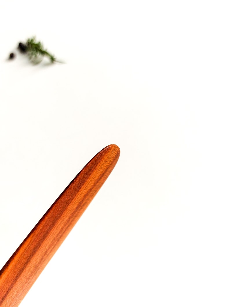 butter knife unique wooden knife Traditional handcarved plum wood spreader